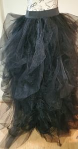 Black Tulle Skirt